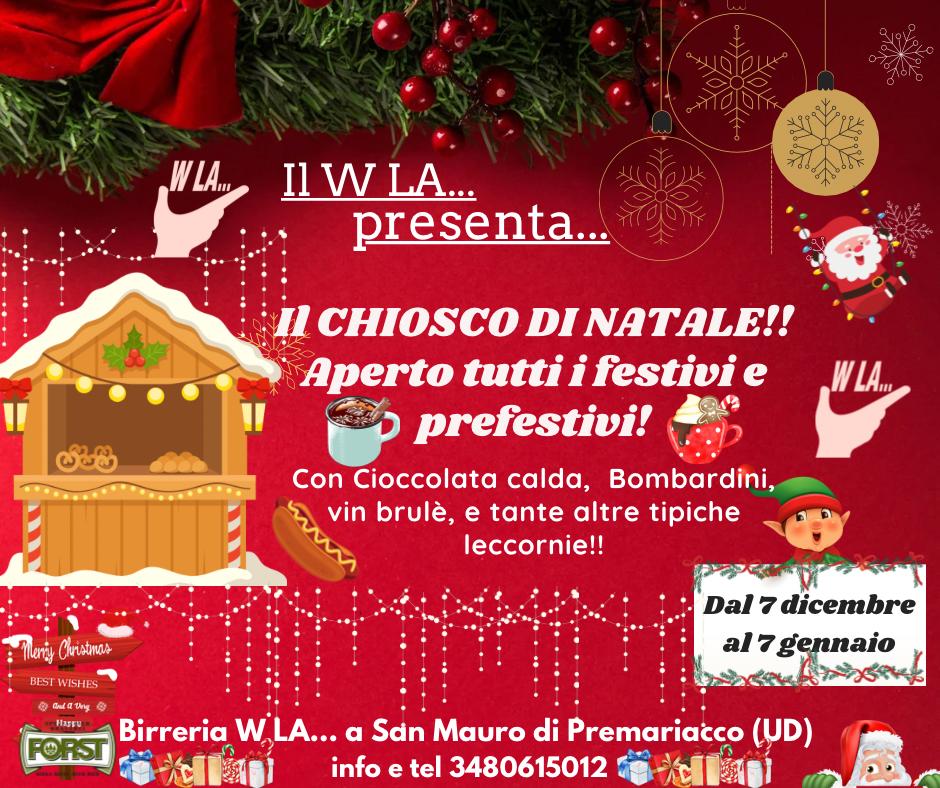 CHIOSCO DI NATALE!